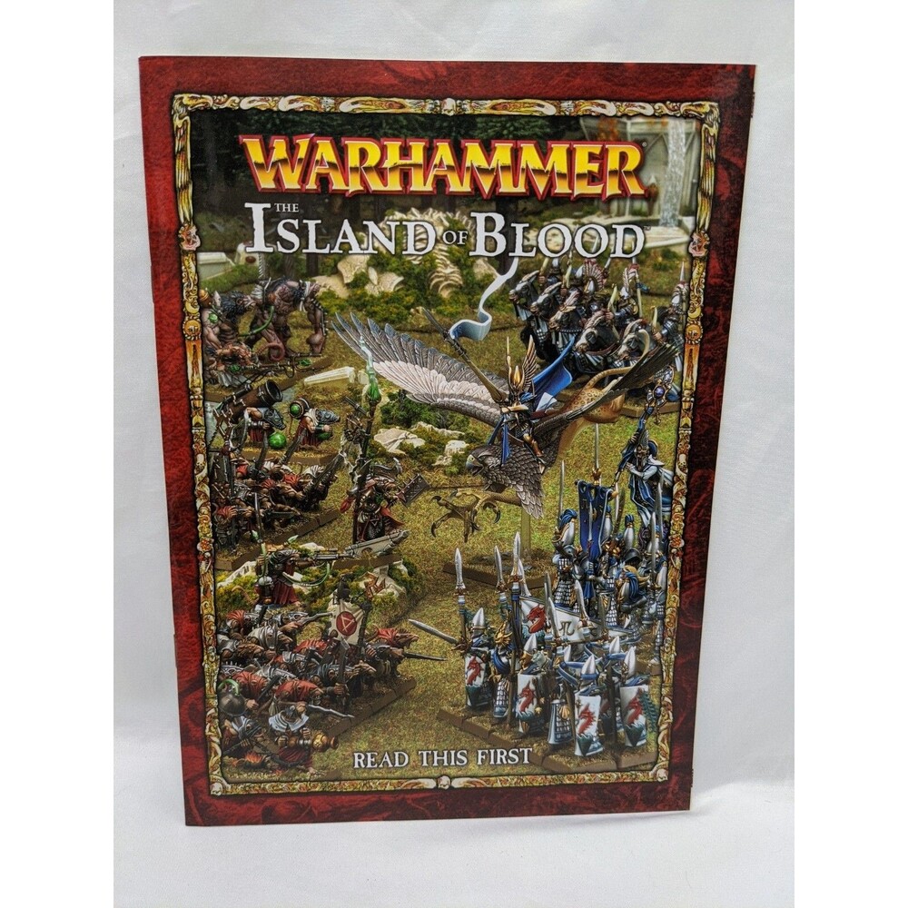 Warhammer Fantasy The Island Of Blood Read This First Book